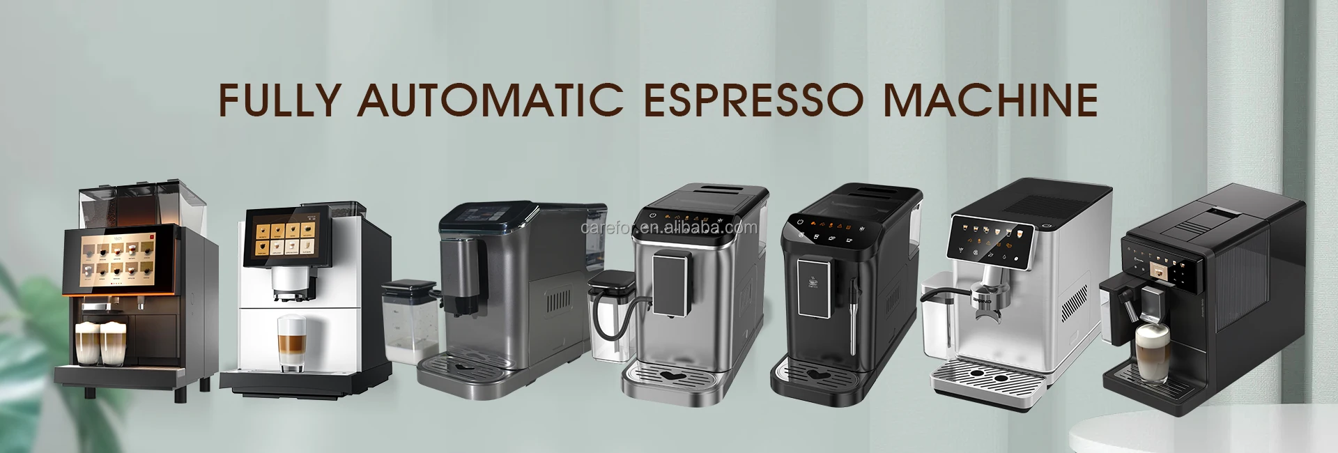 Quality Touch Screen 20 Bar Espresso Coffee Maker Machine Automatic Professional 1.6l Water Tank