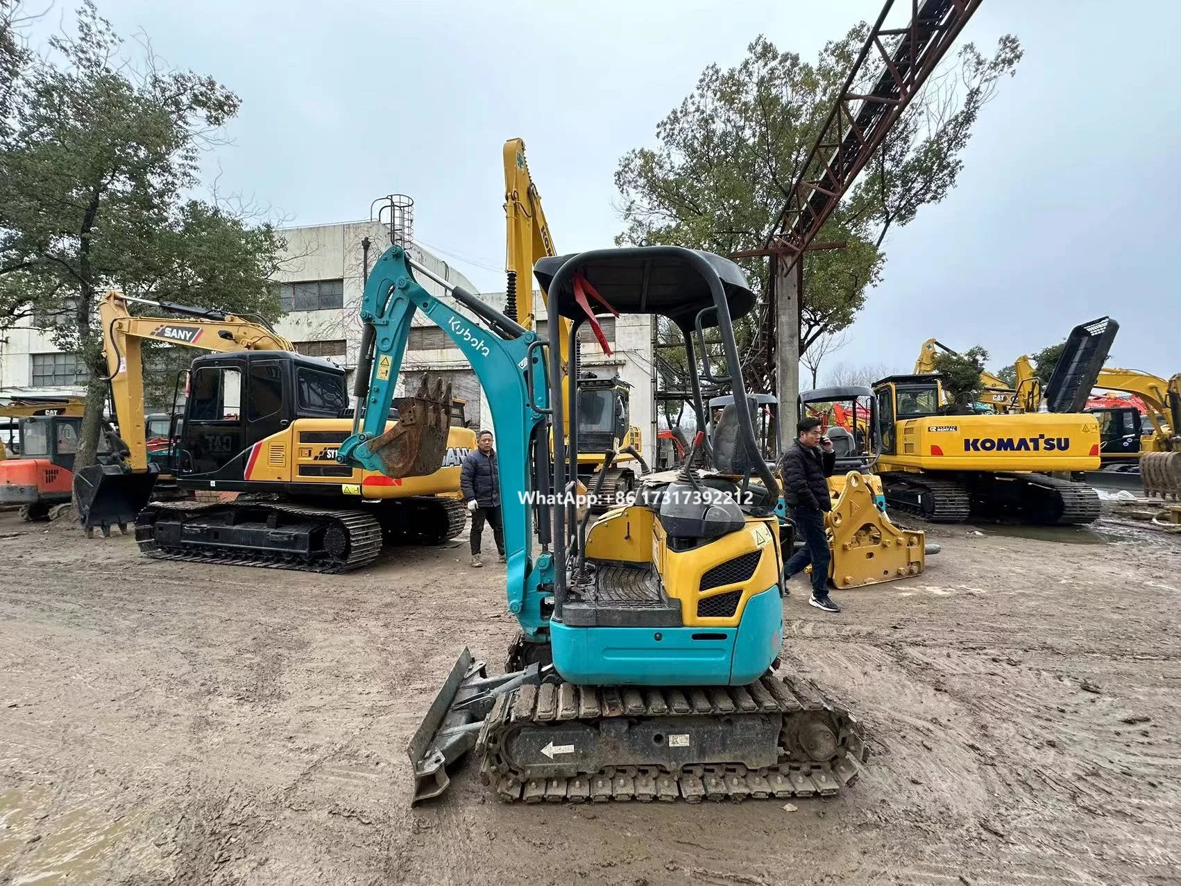 Kubota U15 Kubota engine backhoe hydraulic excavator machine for farm construction