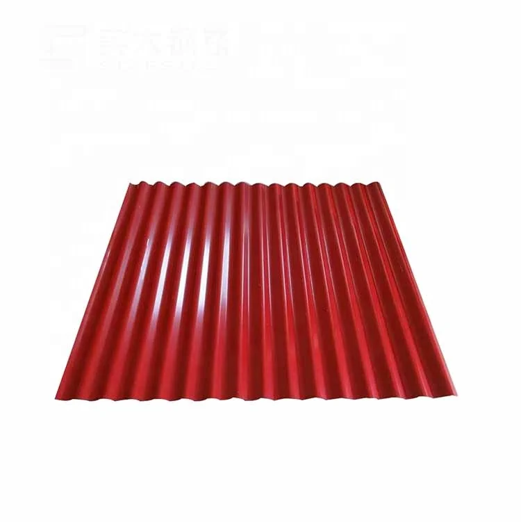 Color Prepainted Corrugated Metal Steel PPGI Steel Roofing Sheet