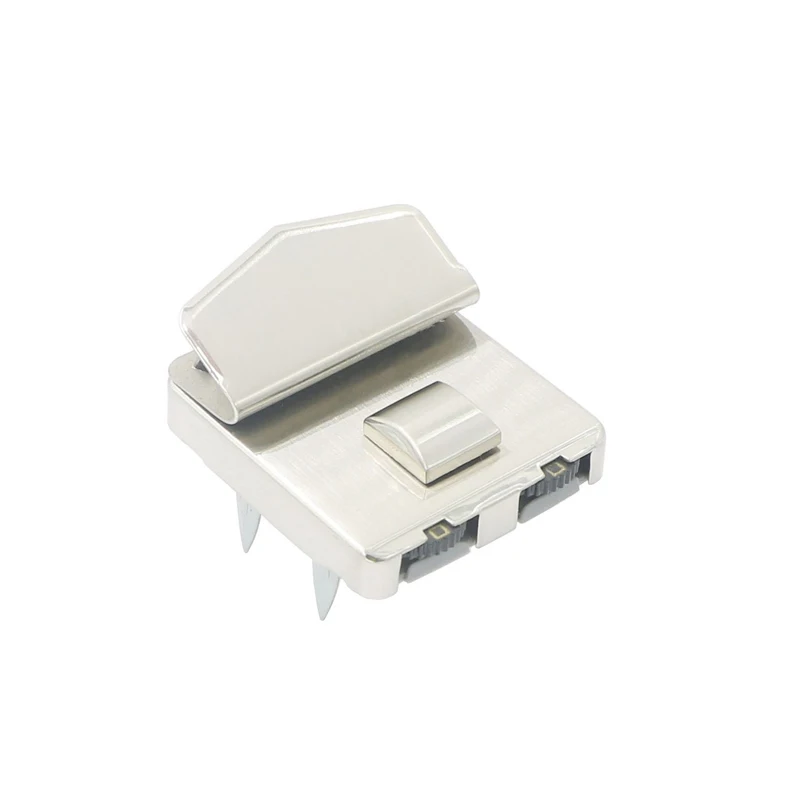 New Design Handbag Hardware Accessories Security Leathercraft Metal Closure Zinc Alloy 2 Digit Combination Lock For Briefcase