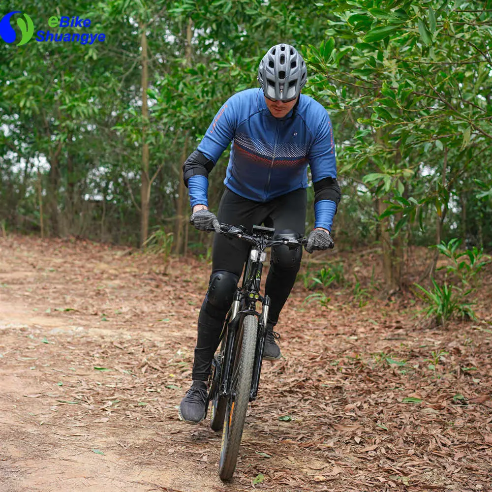 Полноразмерный электрический велосипед с полной подвеской 26 дюймов 27 5 дюйма 29 36 В 500 Вт электровелосипед гибридный для поездок