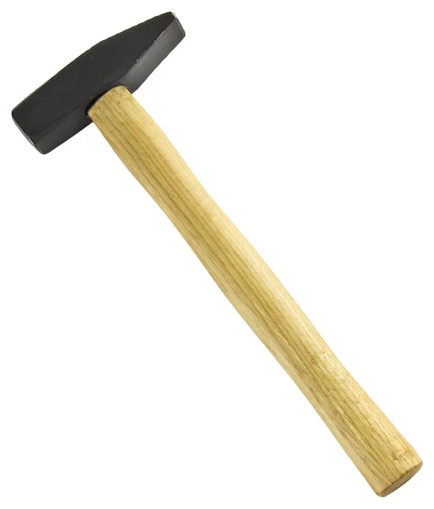 Кованый молоток 1500 г с деревянной ручкой 300 мм машиниста немецкого типа