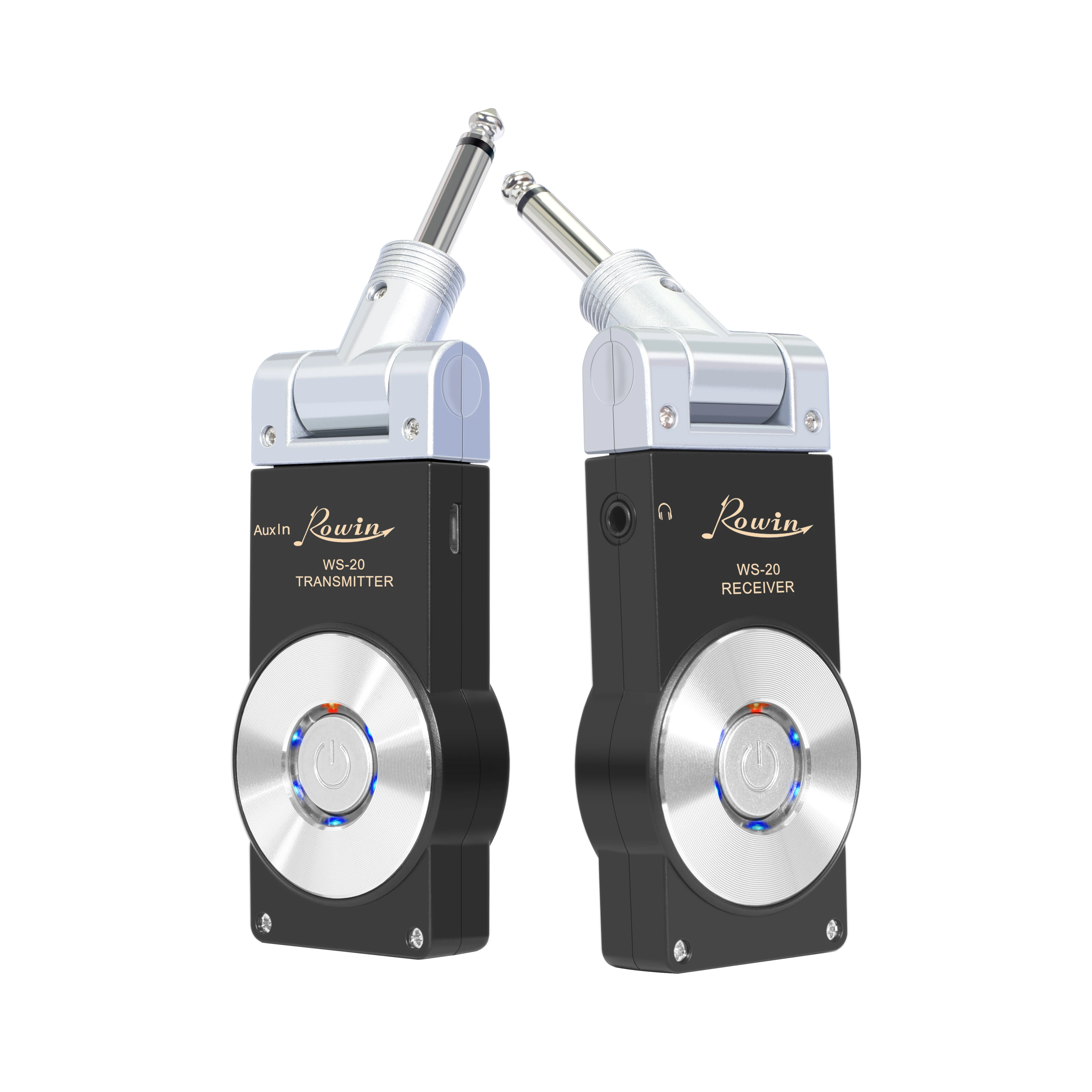 Hot selling ROWIN WS-20 Wireless Guitar System guitar Wireless transmitter and receiver