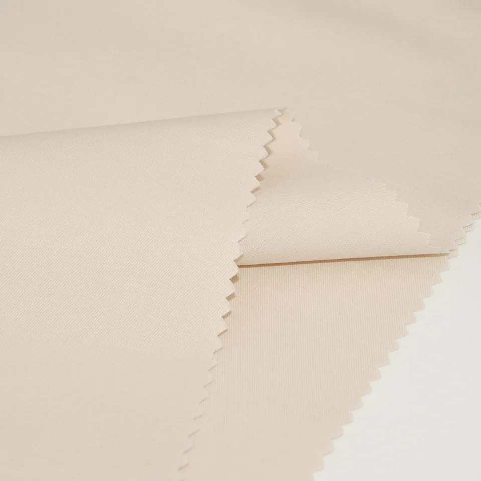 Solid color stonewashed soft plain dyed 30% linen 70% cotton blended fabric for cloth