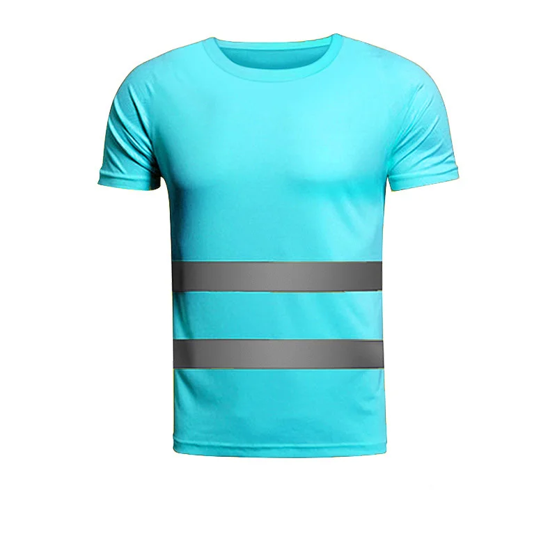 customized high visibility  polo shirt  staff uniform reflective shirt  safety clothing for worker