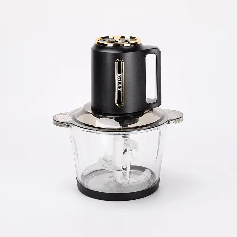 Маленький кухонный комбайн 3л электрическая мясорубка более толстая стеклянная овощерезка