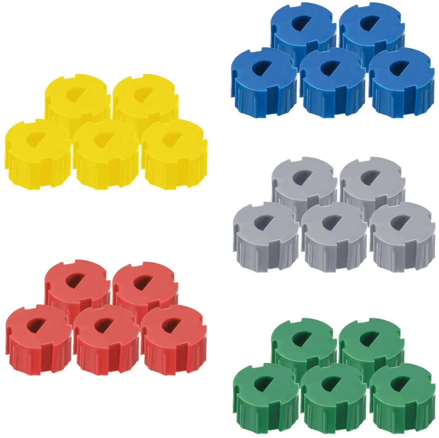 Replacement KN002 Universal Electric Range Knob Kit  Replaces AP5641247 MA-XP6 RK103