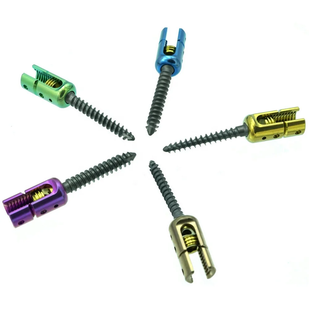 Конкурентоспособная цена, полиаксиальный редукционный винт для системы Фиксации Позвоночника, ортопедические хирургические имплантаты