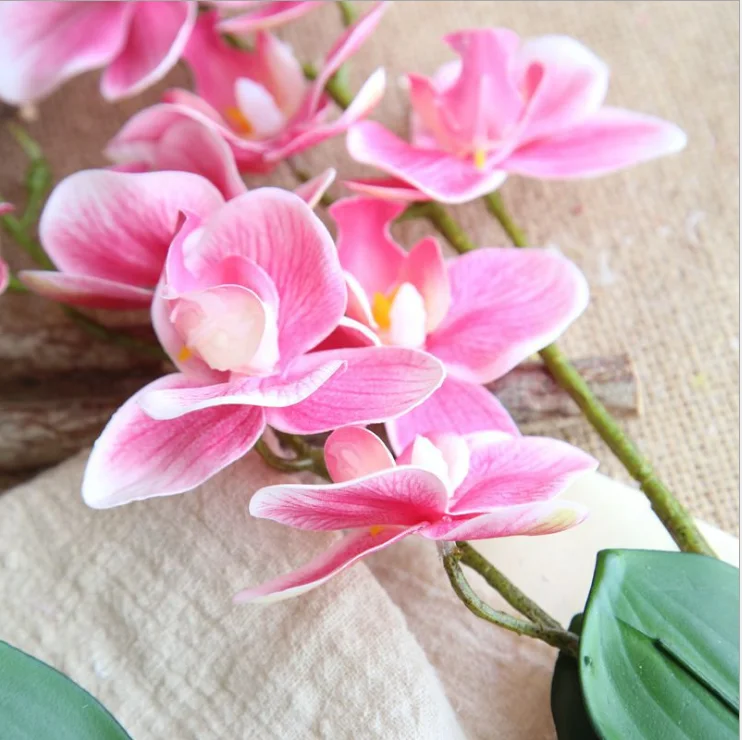 Fantastic Quality Modern Phalaenopsis Orchids Artificial Flower Artificial Phalaenopsis
