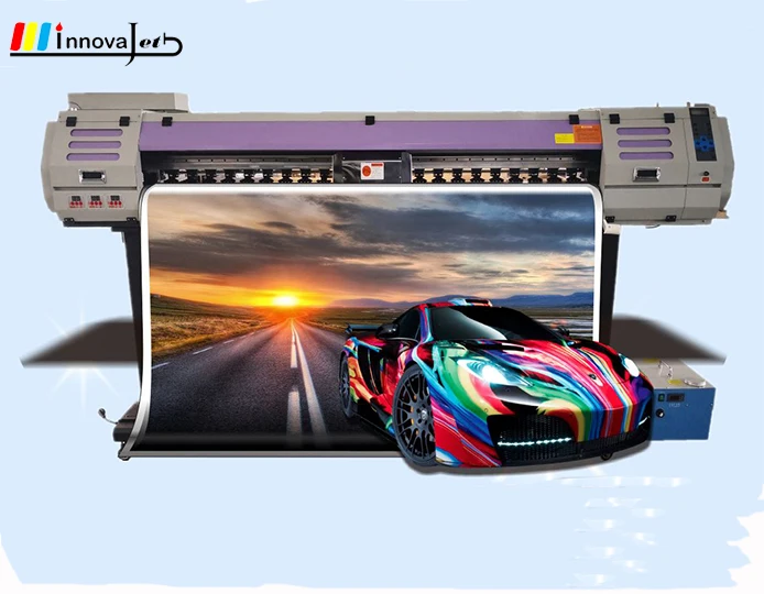 Cheap Price Roll to Roll Digital Label Paper Film Fabric Printing Machine Inkjet Printers DX5