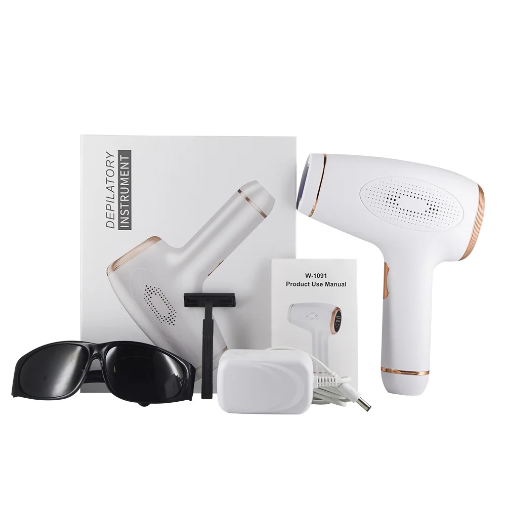 Новинка 2021, портативный лазерный аппарат для удаления волос с эффектом охлаждения, оптовая продажа, удаление волос в домашних условиях, Женский производитель оборудования для удаления волос на лице