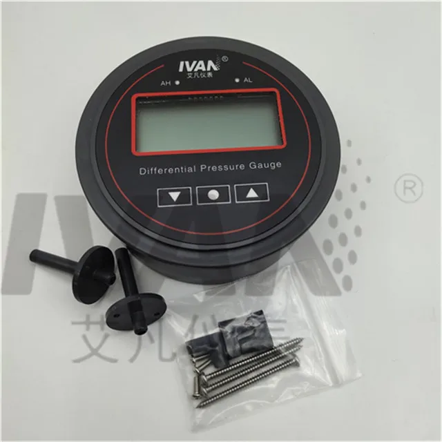 Micro differential pressure meter with switch point