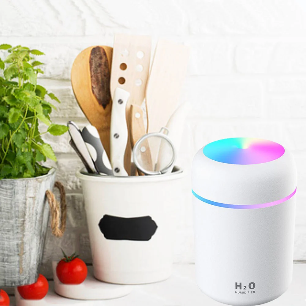 Ultrasonic Mist Humidifier Water Tank Smoke Odor Hepa Filter smart home Air Washer Air Purifier