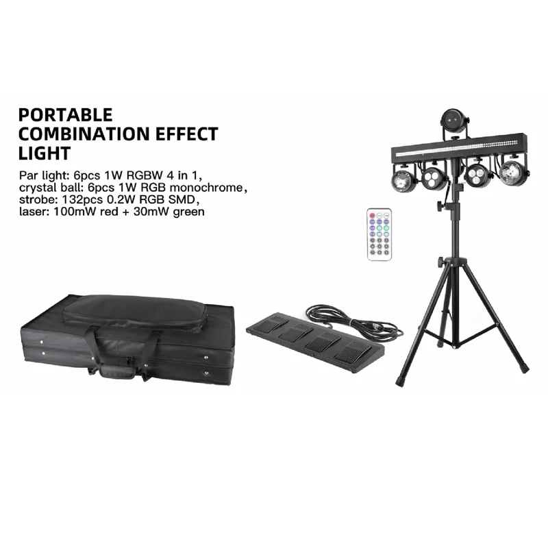 Dj Light Equipment System Party Bar Led Disco Gear 4music Effect Luces Para Discoteca With Stand