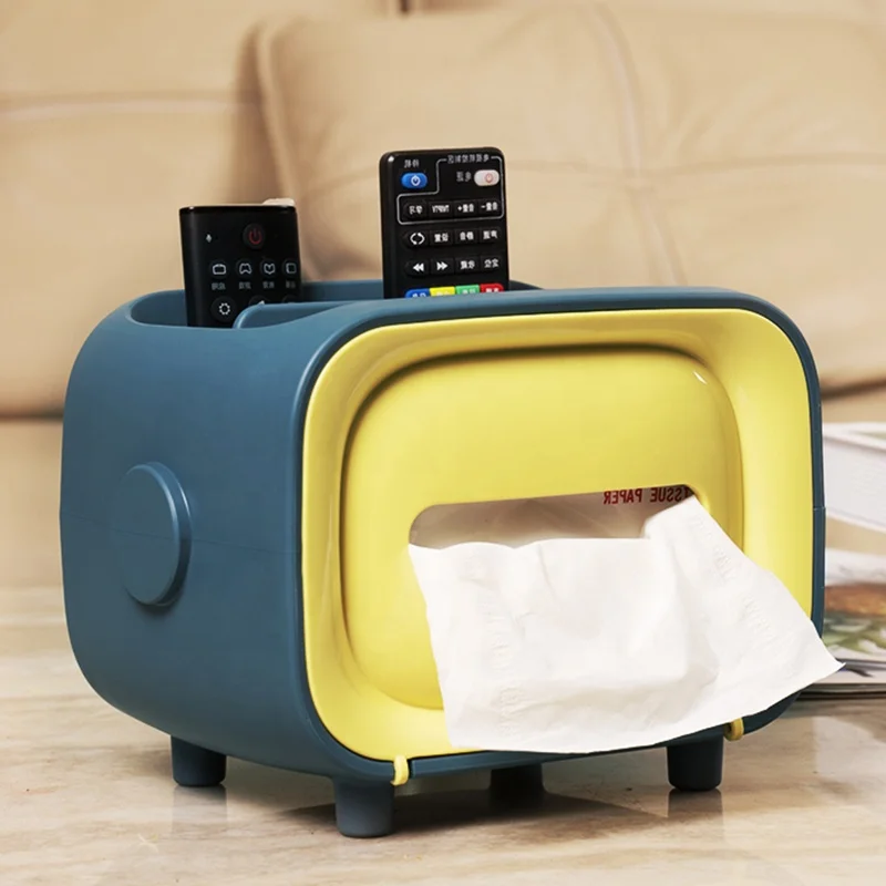 
Creative Funny Cute Tissue Box Holder, Multifunctional Tissue Box Storage 