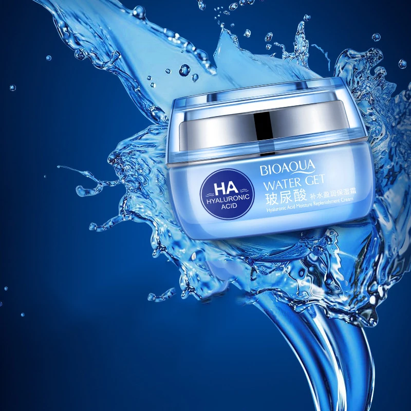 OEM Bioaqua manufacturer custom Hyaluronic Acid Hydrating and Moisturizing face care whitening skin Cream
