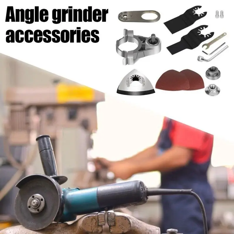 Angle Grinder Changed To Wood Universal Treasure Engraving Tool Adapter Conversion Woodwork Chisel Tools