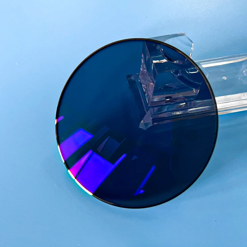 China Manufacture Hot Sell 1.59 Polycarbonate Blue Cut Photo Grey A+grade Uv420  Optical Eyeglass Lenses Made in China