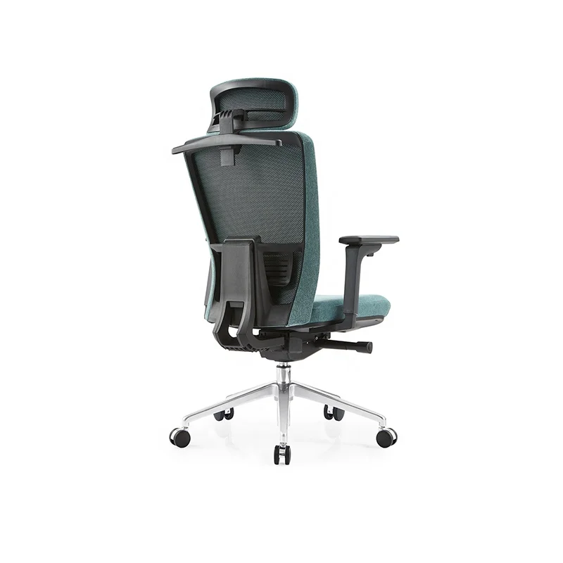 Bifma Office Furniture Factory Supplier 3D Fabric Chair Ergonomic Conference Manager Office Desk  High Adjustable Back