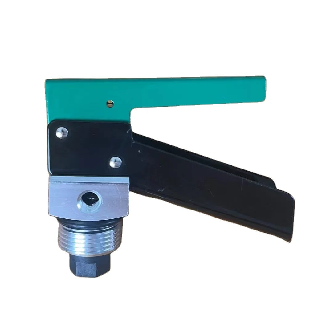 Square Aluminum Valve South America Hot Selling Special Fire Extinguisher Valve 10LB Powder Type Extinguisher Valve