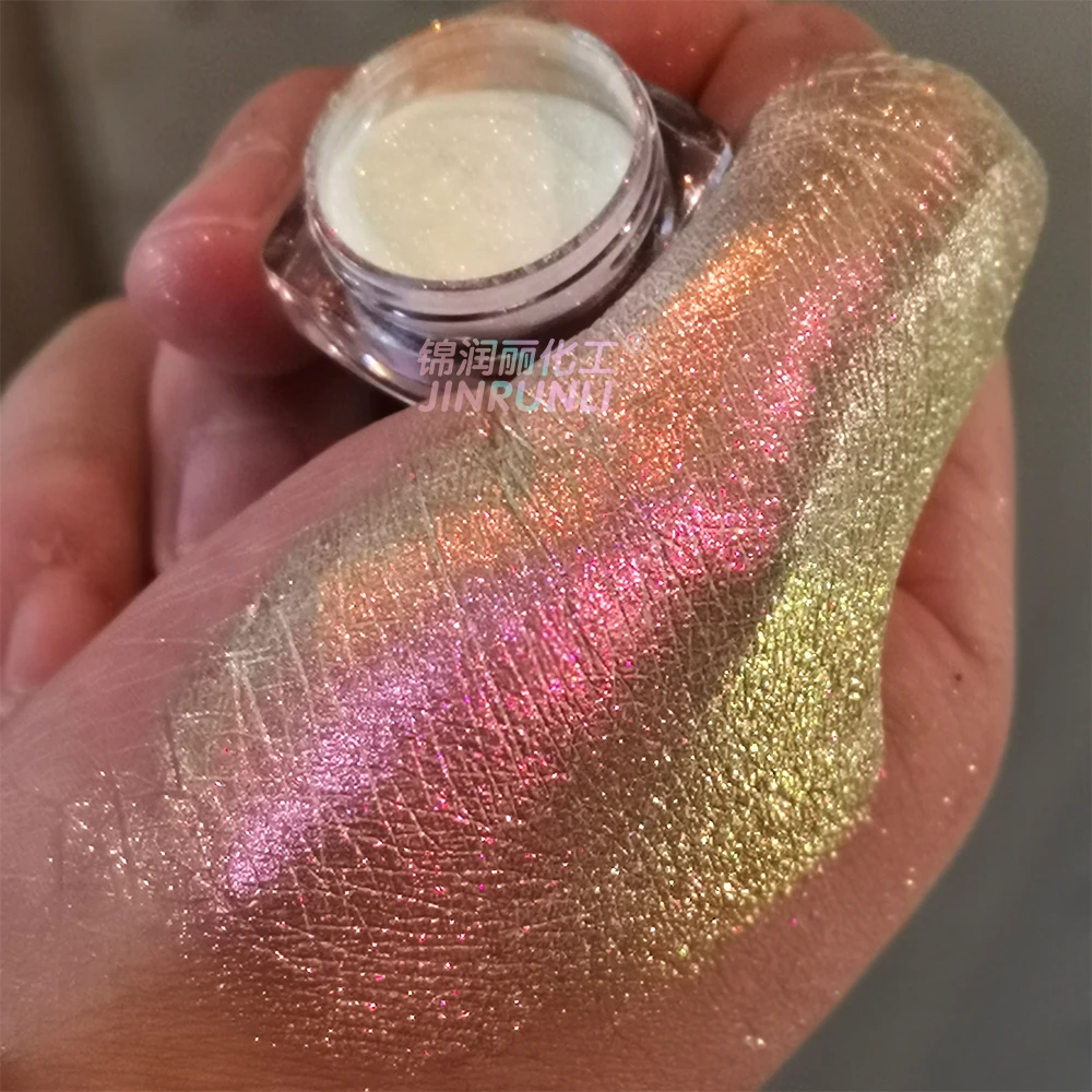 Aurora Pigment Powder for cosmetic lipgloss Chameleon Effect