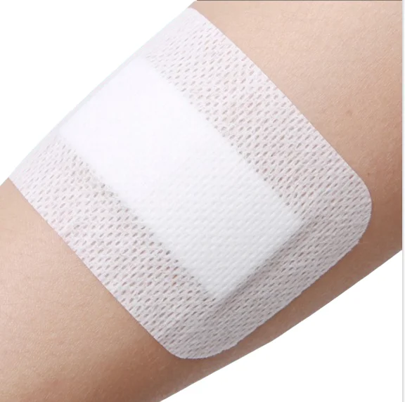 Medical  Consumable Surgical Non Woven Fabric With Adhesive Wound Dressing