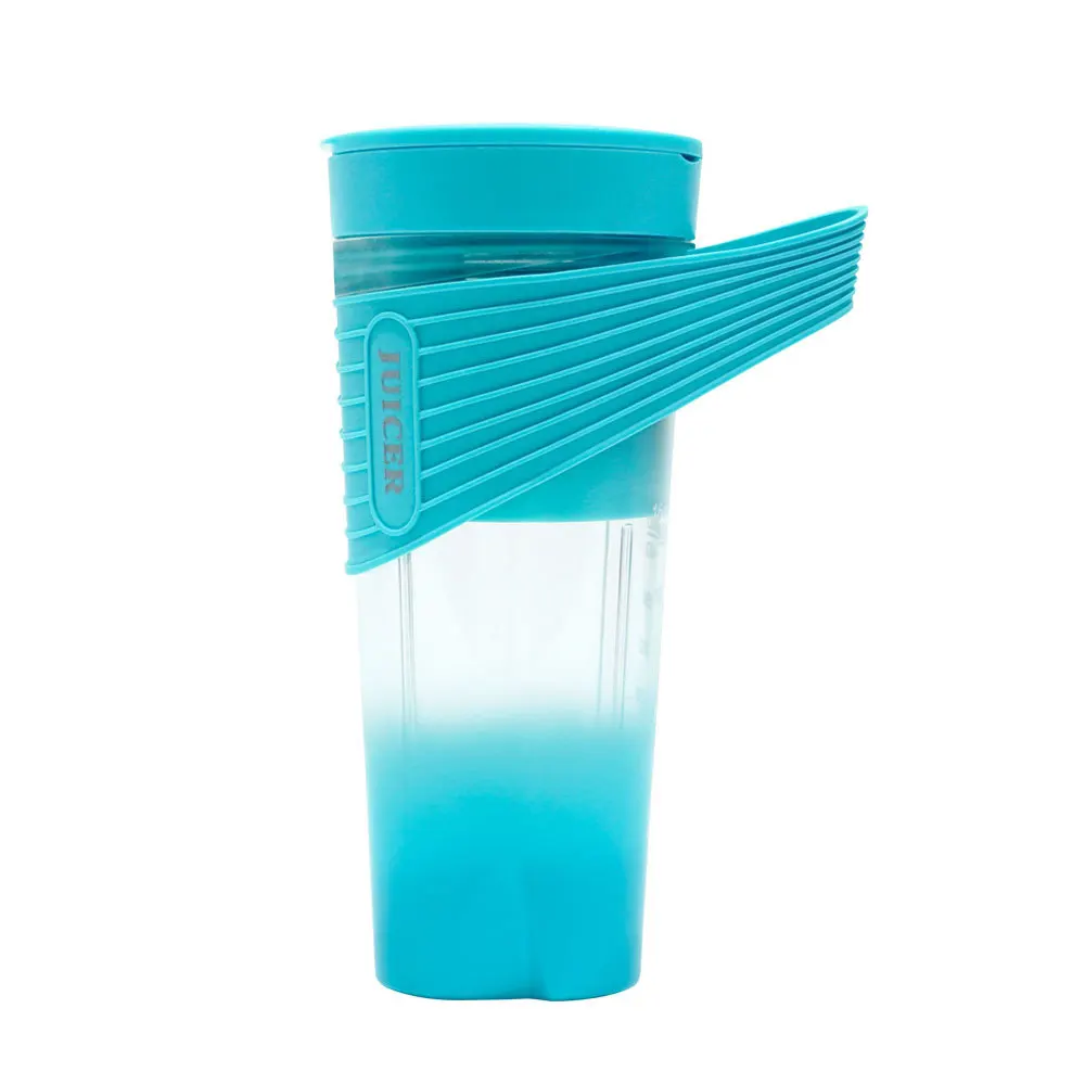 Many colors 4000mah Rechargeable 460ml portable blender Juicer Cup Fruit Mixer Smoothie Juicer Blender with straw and cup brush