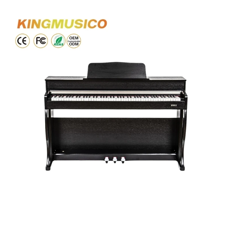 Wholesale Portable Digital Piano 88 Weighted Keys Electric Keyboard, Made in China for Music Enthusiasts and Professionals