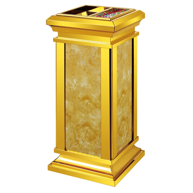 China factory supplier outdoor garden garbage waste trash can bin