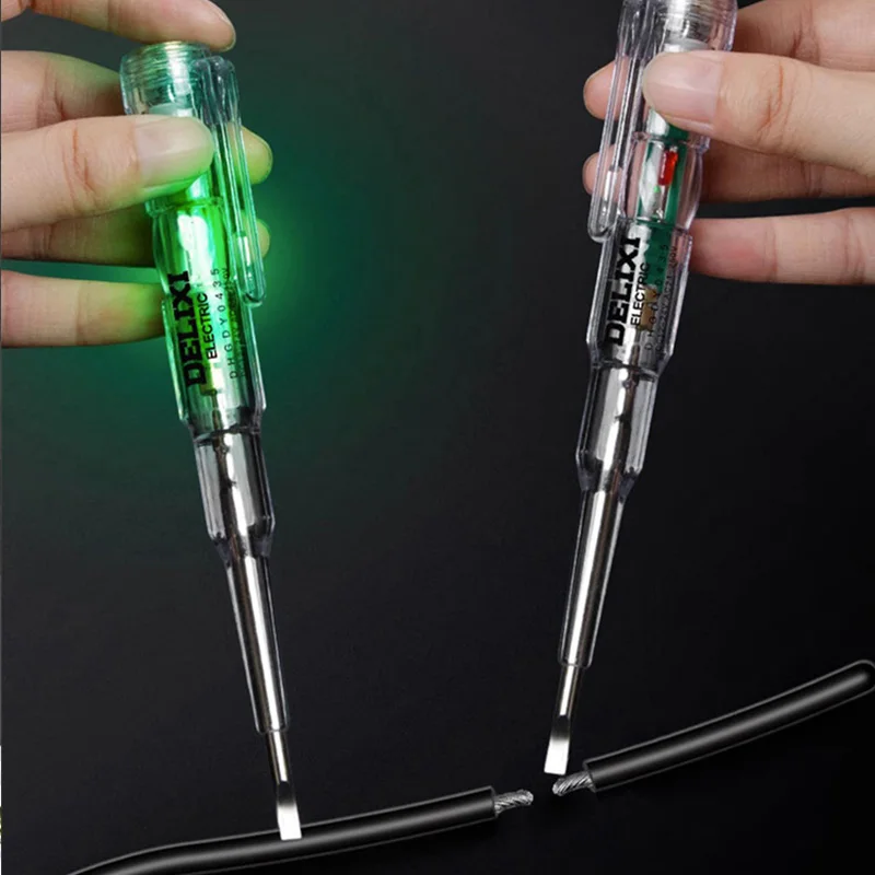 Delixi Electrician electrician special high-brightness color light measurement electric pen test disconnection