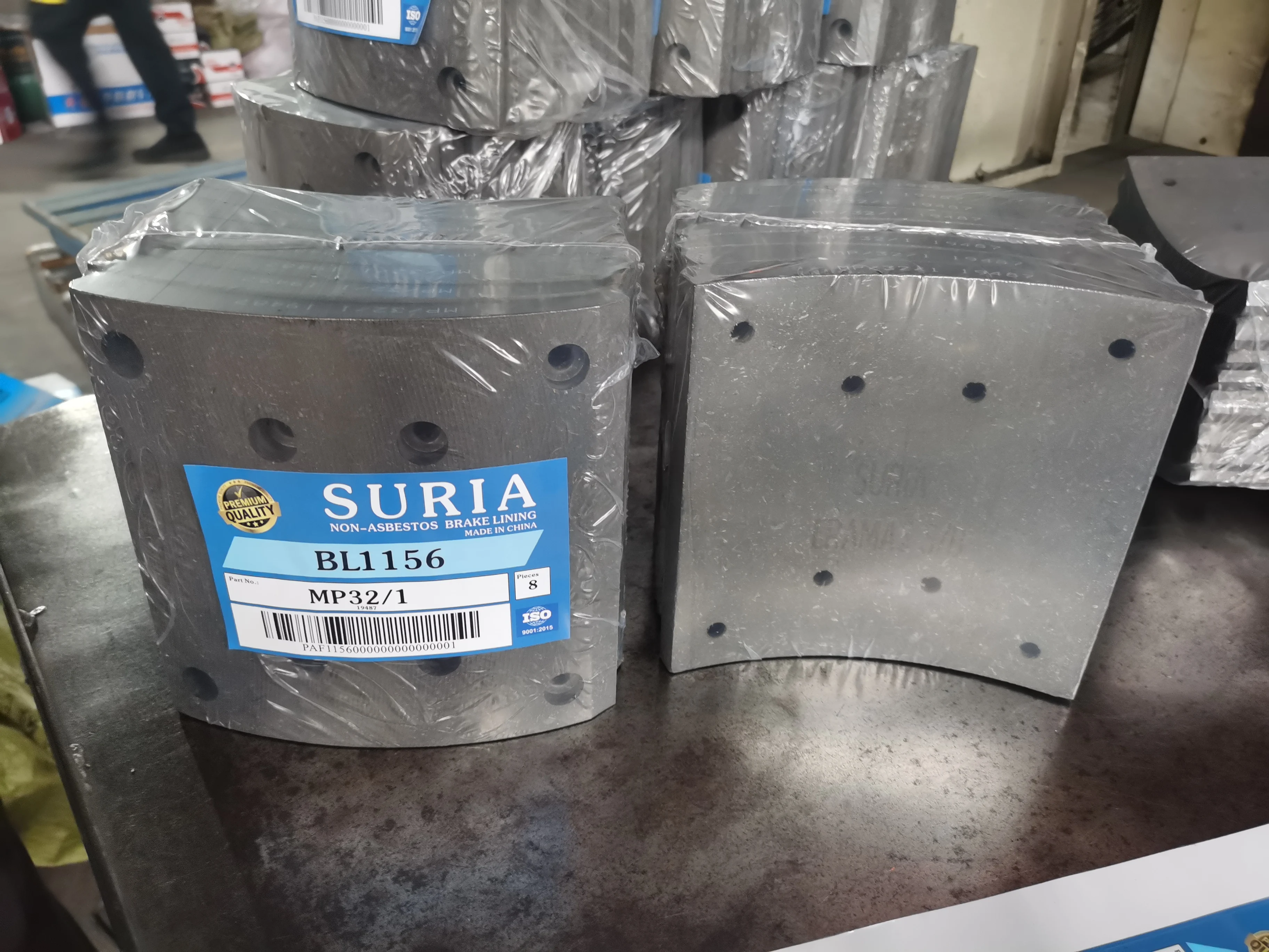 Heavy Duty Truck Semi Trailer Spare Parts Bus Brake Lining For BPW 19574