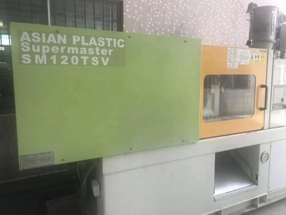 The price of a used injection molding machine in China/ ASIAN PLASTIC SM120TSV