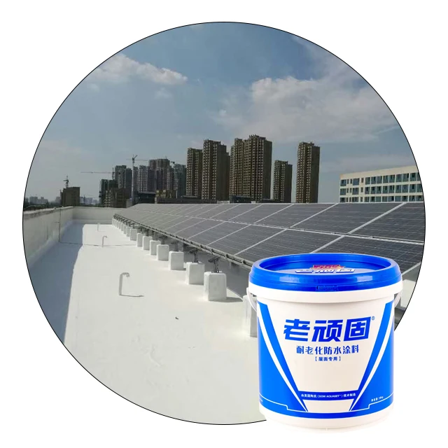 
Uv resistance and high elasticity roof coating building acrylic waterproof coating for roof 