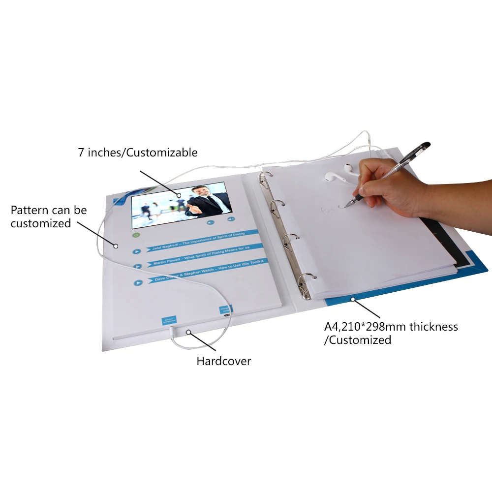 15 Years Factory Wholesale Price Digital brochure video greeting video card for weeding invitation