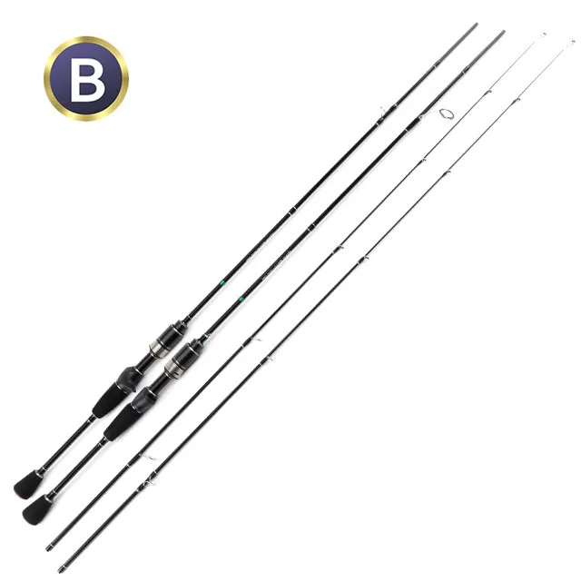 OEM ODM China Glory 3 Section 2.1m Fast Jigging Trout Spinning Casting Fly Fishing Freshwater Squid Fishing Rod
