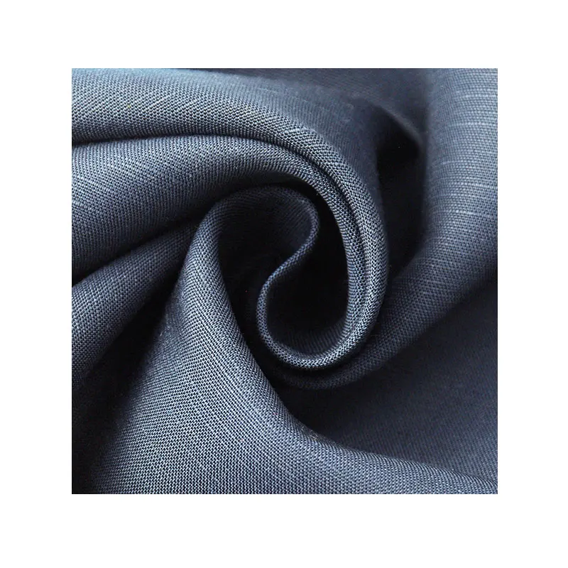 Льняная ткань Tencel, однотонная, влагопоглощающая, дышащая, Высококачественная Женская одежда для весны и лета, повседневная одежда, ткань
