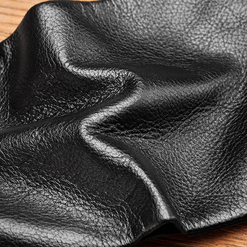 Кошелек мужской из натуральной кожи, тонкий бумажник на молнии, кредитная карта, зажим для денег, Набор сумок «сделай сам»