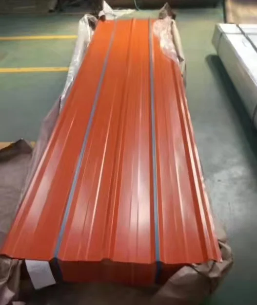 Hot sale zinc coated corrugated steel top quality rolled steel sheet galvanized prepainted steel