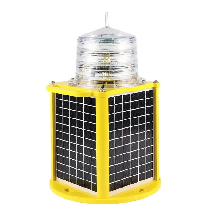 Solar Warning Lights 6NM Led Solar Powered Marine Lights For Boat Buoy Yacht Led Boat Navigation Lights