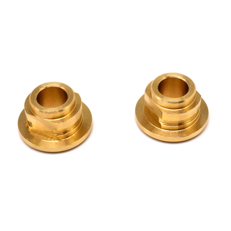 Custom brass fasteners for Flat Socket Applications Brass Shoulder Washers