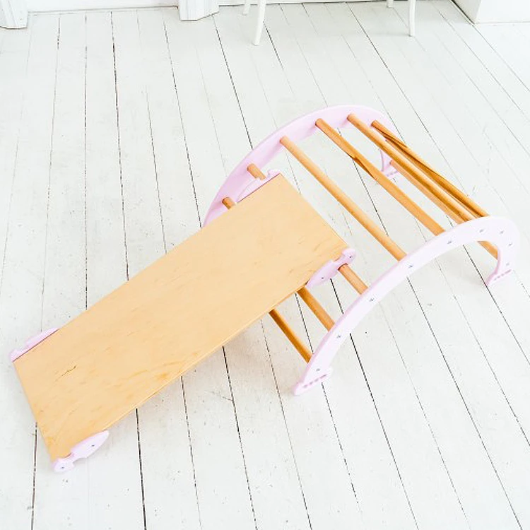 Toddler Climber Structure Toddler Montessori Toy Kids Wooden Climbing Ladder Wooden Climbing Board