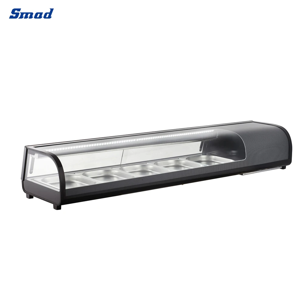 Hot Sales Commercial Fridge Chiller Counter Sushi Display Showcase