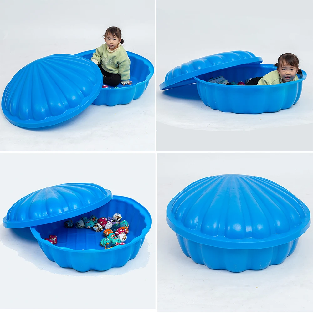 Cute plastic sandbox toys for children with various shapes plastic sandbox toys for kindergarten