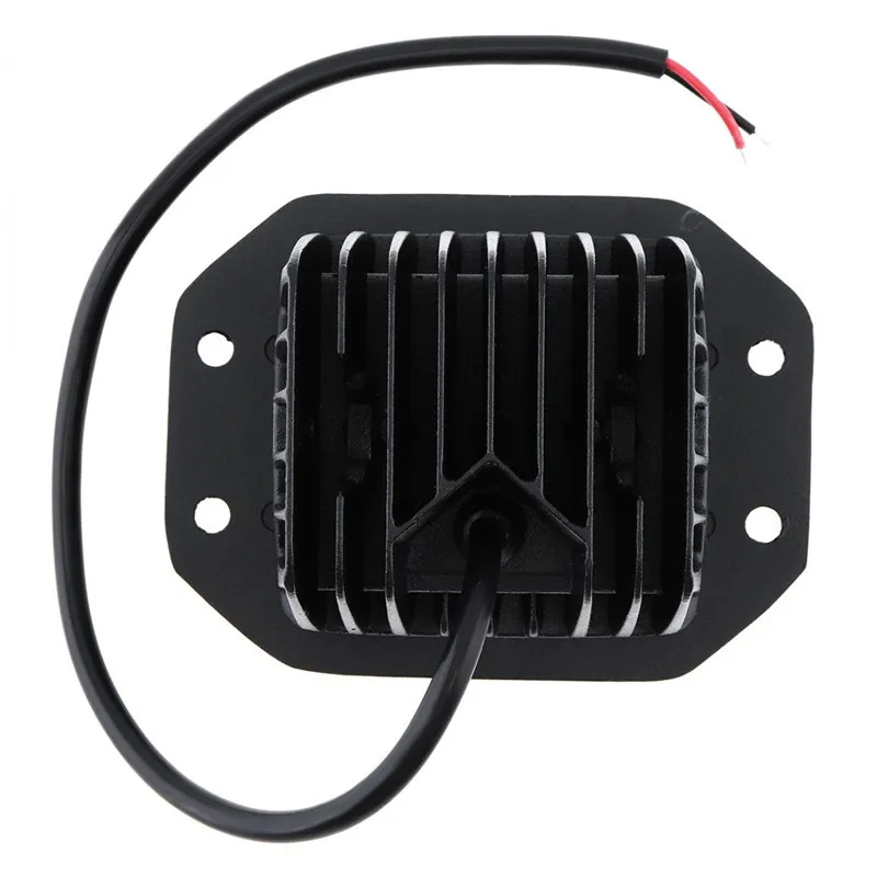 5Inch 12V 24V Offroad Flush Mount LED Pods SUV Work Lamp Truck Tail Light For Auto Car 4x4