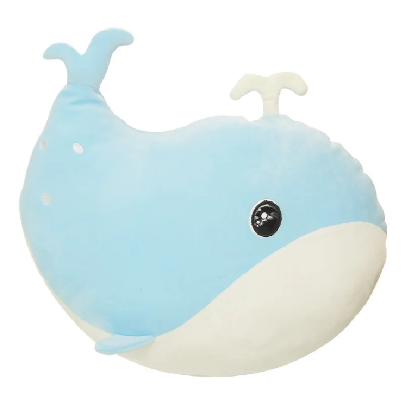 OEM Cute Plush Stuffed Sea Animal Shark Dolphin Pillow Cushion Toy Plush Pillow