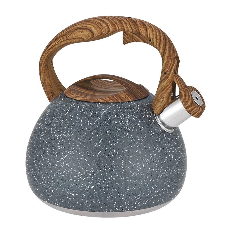 Appliances Hemispherical Multicolour 3L Single Bottom Whistling Kettle Colorful Kitchen Stainless Steel Whistle Kettle