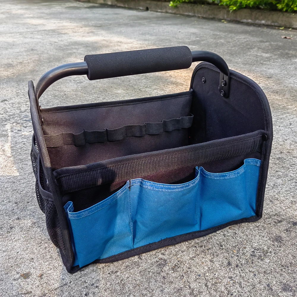 Factory Direct Supply Steel Handle Tool Carry Bags for Convenient Tools Storage