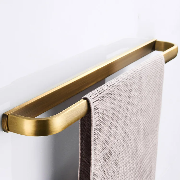 22.5 inch towel bars Bathroom accessories Antique Brass Towel holder Towel rail for hotel