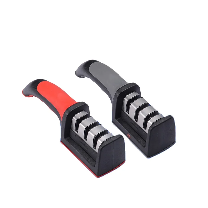 Hot Selling Wholesale Stainless Steel Sharpening Stone Professional Blades 3 Or 4 Stage Scissor Knife Sharpener