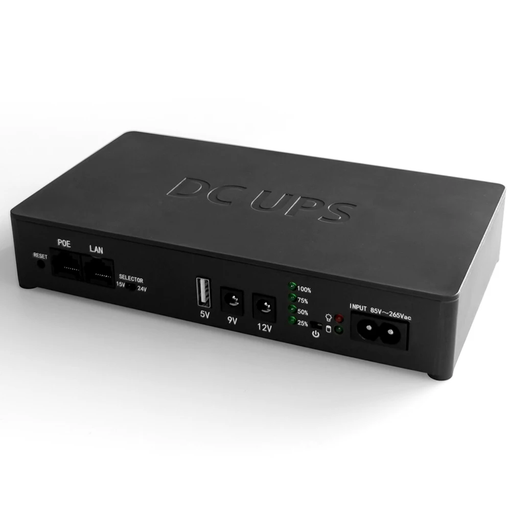 DC UPS Power System for WIFI Router Modem Monitoring